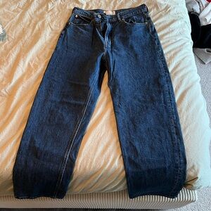 Everlane Blue Organic Cotton Jeans The Way High